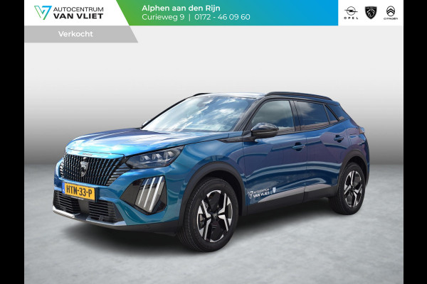 Peugeot 2008 1.2 Hybrid 136 GT | Stoelverwarming | Parkeersensoren + camera V + A | Navigatie | Massage stoelen