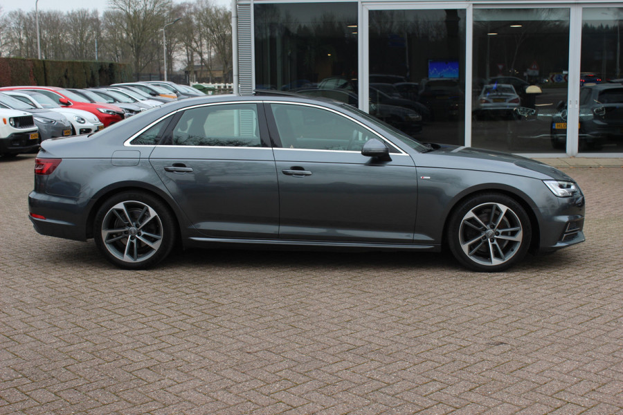 Audi A4 Limousine 1.4 TFSI Sport S line edition / Schuifdak / Leder&Alcantara / B&O / 18'' / Virtual Cockpit / Navigatie / Cruise Control