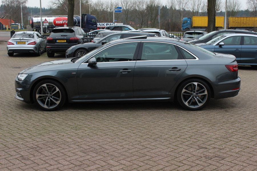 Audi A4 Limousine 1.4 TFSI Sport S line edition / Schuifdak / Leder&Alcantara / B&O / 18'' / Virtual Cockpit / Navigatie / Cruise Control