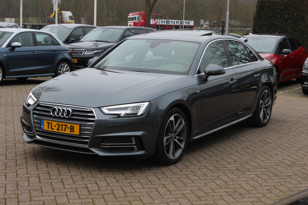 Audi A4 Limousine 1.4 TFSI Sport S line edition / Schuifdak / Leder&Alcantara / B&O / 18'' / Virtual Cockpit / Navigatie / Cruise Control