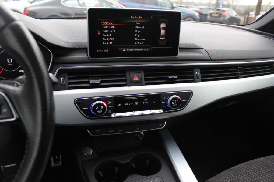 Audi A4 Limousine 1.4 TFSI Sport S line edition / Schuifdak / Leder&Alcantara / B&O / 18'' / Virtual Cockpit / Navigatie / Cruise Control