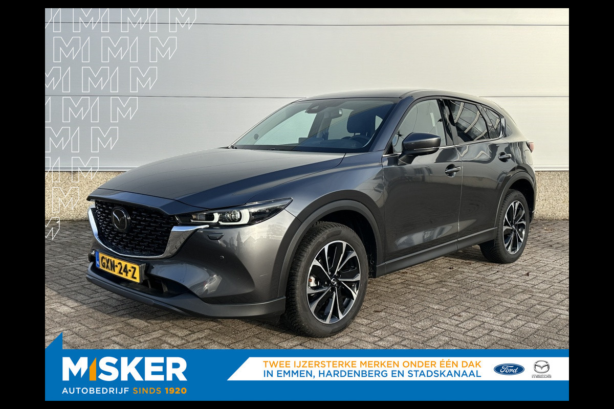 Mazda CX-5 2.0 165pk, Excl Line + comf.pack, all seasonbanden