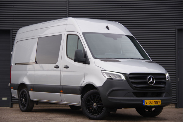 Mercedes-Benz Sprinter 319 3.0 CDI V6 L2H2 AUT. DC-5P, LED, STANDKACHEL, MBUX, CAMERA, NAVI, CRUISE, CLIMA, DUBBELE CABINE, DUBBEL CABINE