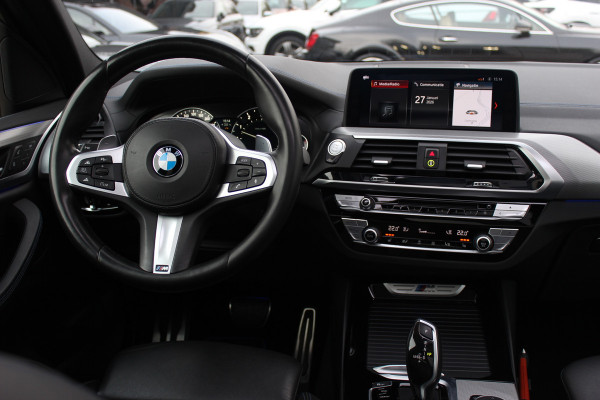 BMW X3 M40i xDrive High Exe. M Sport. / Trekhaak / Panoramadak / Camera / Leder / 20'' / Navigatie / Stoelverwarming / ACC