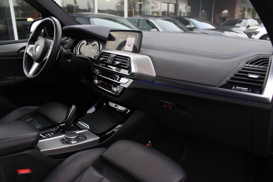 BMW X3 M40i xDrive High Exe. M Sport. / Trekhaak / Panoramadak / Camera / Leder / 20'' / Navigatie / Stoelverwarming / ACC