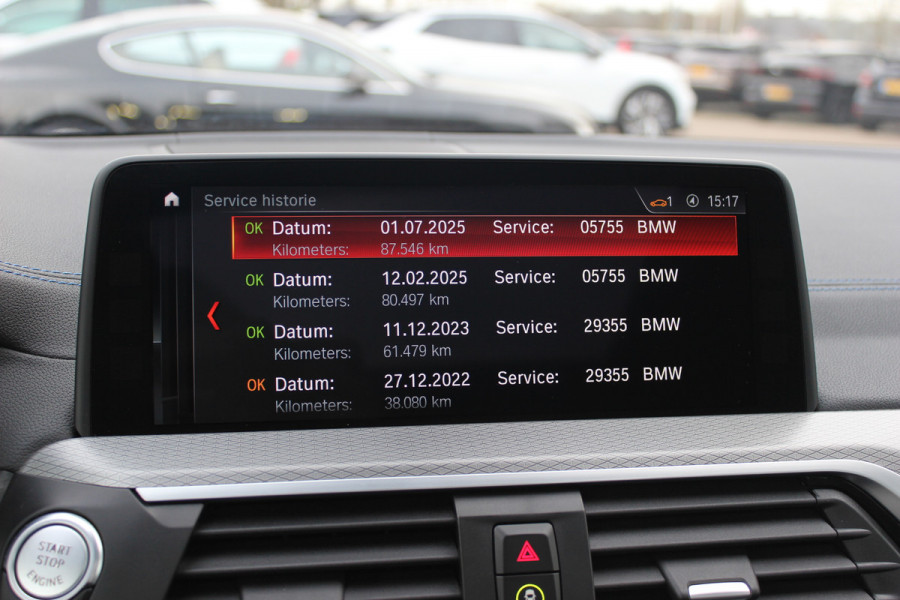 BMW X3 M40i xDrive High Exe. M Sport. / Trekhaak / Panoramadak / Camera / Leder / 20'' / Navigatie / Stoelverwarming / ACC