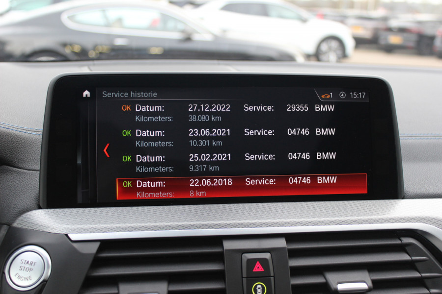 BMW X3 M40i xDrive High Exe. M Sport. / Trekhaak / Panoramadak / Camera / Leder / 20'' / Navigatie / Stoelverwarming / ACC