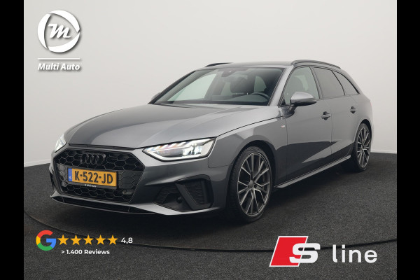 Audi A4 Avant 35 TFSI S Line 150pk Dealer O.H. | 2x S Line | Trekhaak Afn. | 19"L.M  | Sportstoelen Verwarmd | Virtual Cockpit | Sfeerverlichting | Matrix LED | Keyless | Apple Carplay | Navigatie | DAB |