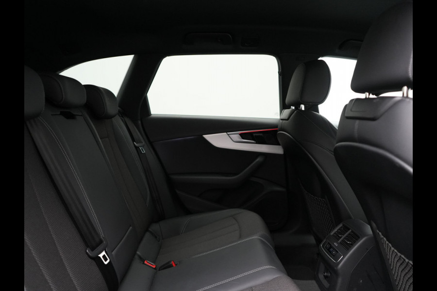 Audi A4 Avant 35 TFSI S Line 150pk Dealer O.H. | 2x S Line | Trekhaak Afn. | 19"L.M  | Sportstoelen Verwarmd | Virtual Cockpit | Sfeerverlichting | Matrix LED | Keyless | Apple Carplay | Navigatie | DAB |