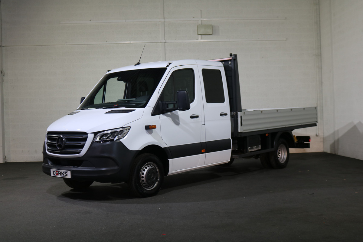 Mercedes-Benz Sprinter 519 3.0 CDI L3 DC Open Laadbak 3.5T Trekhaak