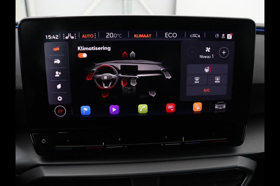 Seat Leon 1.4 e-Hybrid FR Business | Trekhaak | Stoelverwarming | Camera | Adaptive cruise | Full LED | Sportstoelen | Park Assist | Sfeerverlichting | Stuurverwarming | PHEV | Plug In