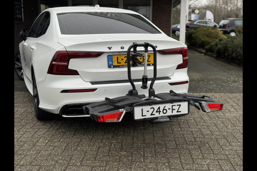 Volvo S60 2.0 B4 R-Design | Leder, Memory, ACC, Trekhaak, Stoel+Stuurverw., Camera, Carplay/Android | Dealeronderhouden | NAP |