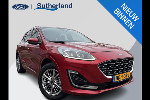 Ford Kuga 2.5 PHEV Vignale 225pk | Wegklapbare trekhaak | Panoramadak | Head-up display | Adaptieve Cruise | Winterpack | Elek Achterklep