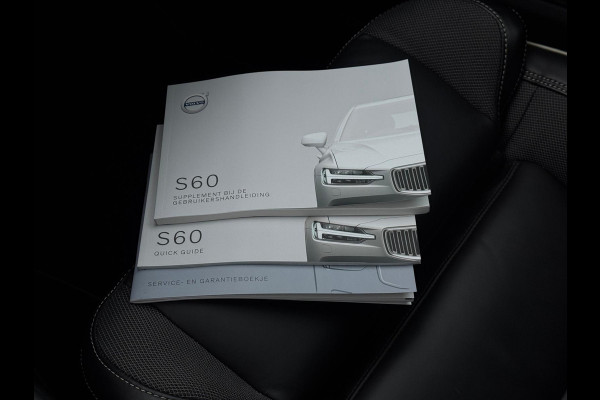 Volvo S60 2.0 B4 R-Design | Leder, Memory, ACC, Trekhaak, Stoel+Stuurverw., Camera, Carplay/Android | Dealeronderhouden | NAP |