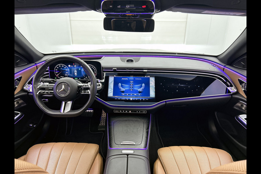 Mercedes-Benz E-Klasse 400 e 4MATIC AMG Line Panoramadak, hyperscreen, head up display, multispaaks Inclusief 24 maanden MB Certified garantie voor Europa.