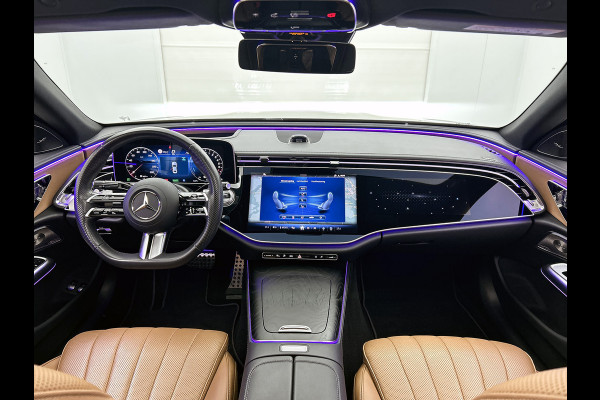 Mercedes-Benz E-Klasse 400 e 4MATIC AMG Line Panoramadak, hyperscreen, head up display, multispaaks Inclusief 24 maanden MB Certified garantie voor Europa.
