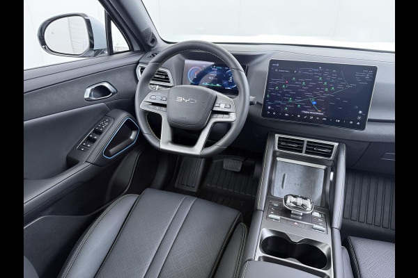 BYD ATTO 2 Boost 45 kWh DIRECT LEVERBAAR | Volledige BYD Fabrieksgarantie t/m 11-2030 of 150.000 km | Stoel & Stuurverwarming | Adaptieve Cruise | 360° Camera | Panoramadak | Dodehoekassistent | Origineel NL Auto