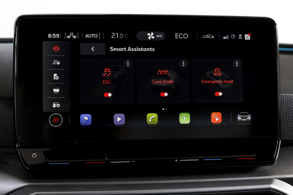 Seat Leon 1.4 TSI eHybrid 204 PK PHEV FR Business Intense - Automaat | S/K-Dak | Dig. Cockpit | Adapt. Cruise | Stoel-+Stuurverw. | PDC | Camera | NAV + App. Connect | ECC | LM 18" |