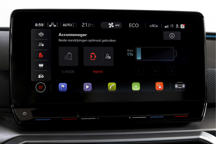 Seat Leon 1.4 TSI eHybrid 204 PK PHEV FR Business Intense - Automaat | S/K-Dak | Dig. Cockpit | Adapt. Cruise | Stoel-+Stuurverw. | PDC | Camera | NAV + App. Connect | ECC | LM 18" |