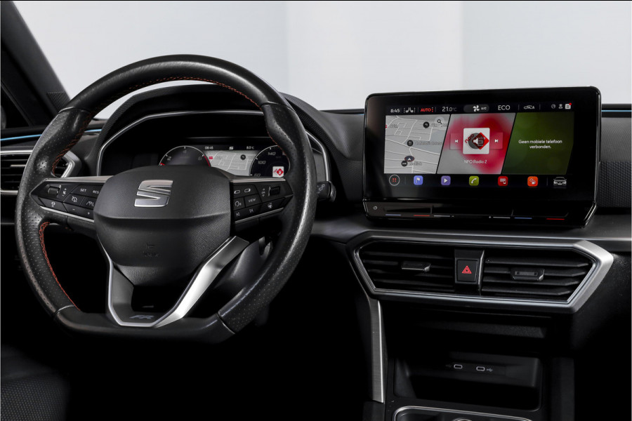 Seat Leon 1.4 TSI eHybrid 204 PK PHEV FR Business Intense - Automaat | S/K-Dak | Dig. Cockpit | Adapt. Cruise | Stoel-+Stuurverw. | PDC | Camera | NAV + App. Connect | ECC | LM 18" |