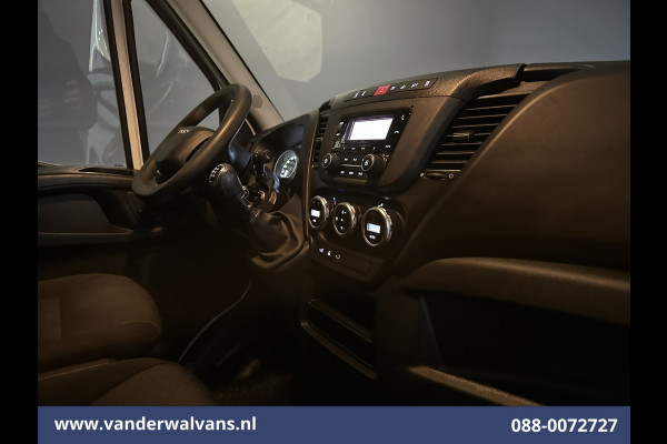 Iveco Daily 35C16H 157pk Dubbel Lucht Bakwagen Laadklep Euro6 Airco | 910kg laadvermogen Bijrijdersbank
