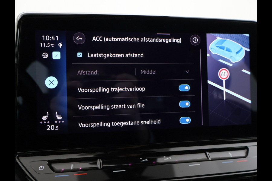 Volkswagen ID.3 PRO 58 KWH + SFEERVERLICHTING | ADAPTIVE CRUISE | STUUR / STOELVERWARMING