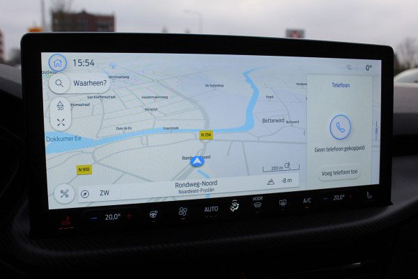 Ford Kuga 2.5-243pk PHEV ST-Line X. Van €. 54.937,- voor €. 43.735,- Trekgewicht van 2.100kg ! Elektr. panodak., elektr. trekhaak, stoel-, stuur- en voorraamverw., 360gr. Camera, HUD, AppleCarplay/Androidauto, Elektr. verstelb. comfortstoelen, LED verl.