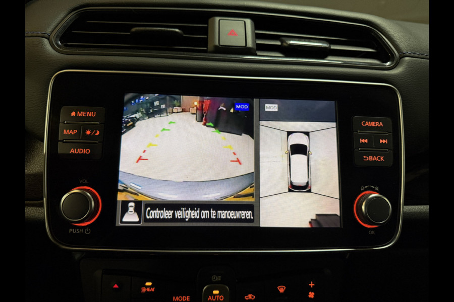 Nissan Leaf N-Connecta 40 kWh | Adaptive cruise | Carplay | 360 camera | Stoel/stuur/achterbankverwarming