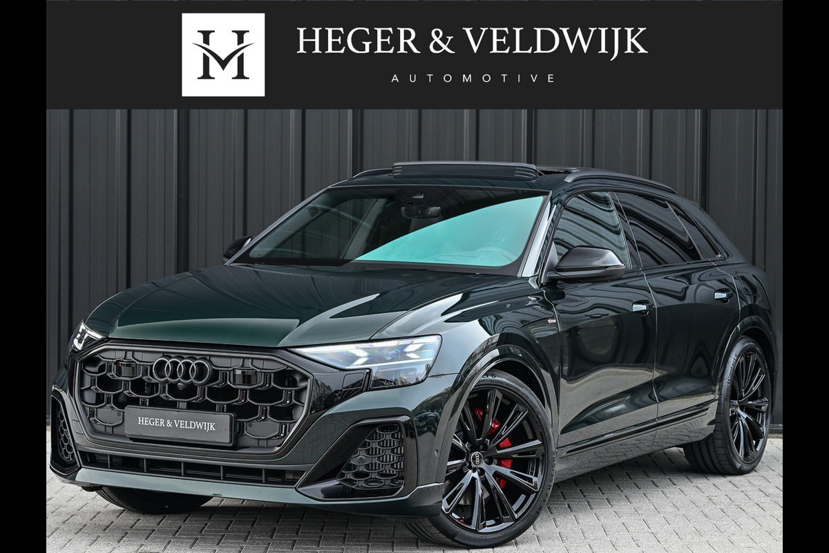 Audi Q8 60 TFSI e Competition · Audi Exclusive · S-seats met massage · Panoramadak · Adaptive cruise · Stoelverwarming en ventilatie · A