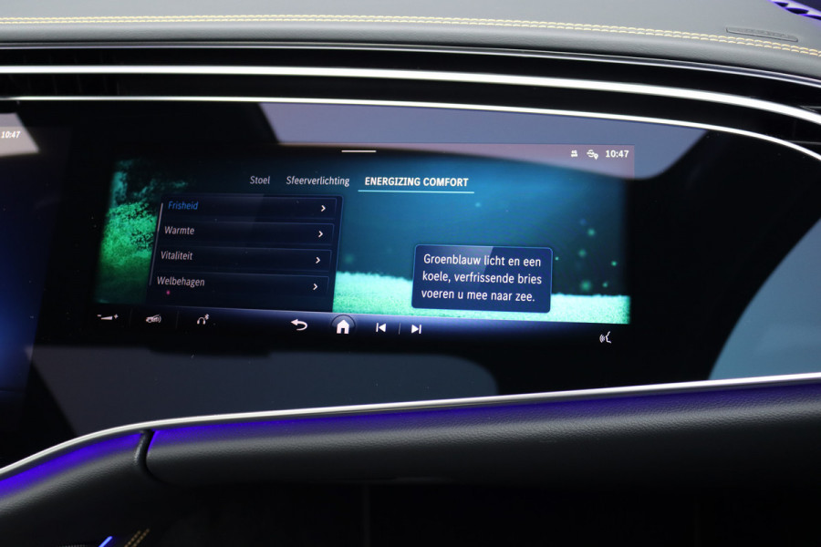 Mercedes-Benz E-Klasse AMG 53 4MATIC+ Edition 1 | Hyperscreen | Achterasbesturing | AMG-performance Stoelen | Carbon | Distronic+ | Multicontourstoelen | Stoelventilatie | Zonnerollo's | HUD | 3D-Display |