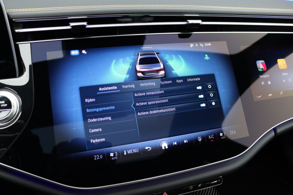 Mercedes-Benz E-Klasse AMG 53 4MATIC+ Edition 1 | Hyperscreen | Achterasbesturing | AMG-performance Stoelen | Carbon | Distronic+ | Multicontourstoelen | Stoelventilatie | Zonnerollo's | HUD | 3D-Display |