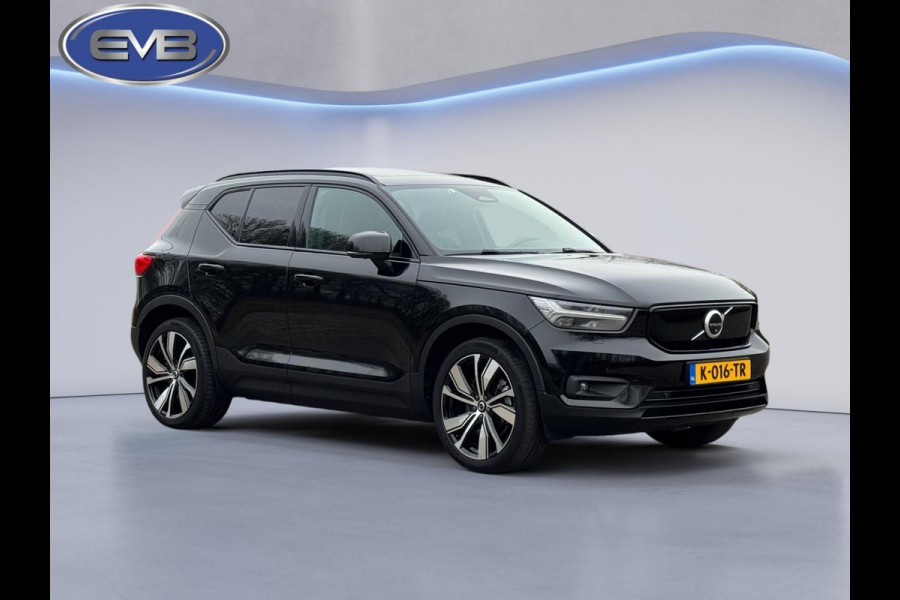 Volvo XC40 Recharge P8 AWD 408 pk R-Design, panoramadak, vele opties, afn. trekhaak, 1 e eigenaar, NL auto met nap