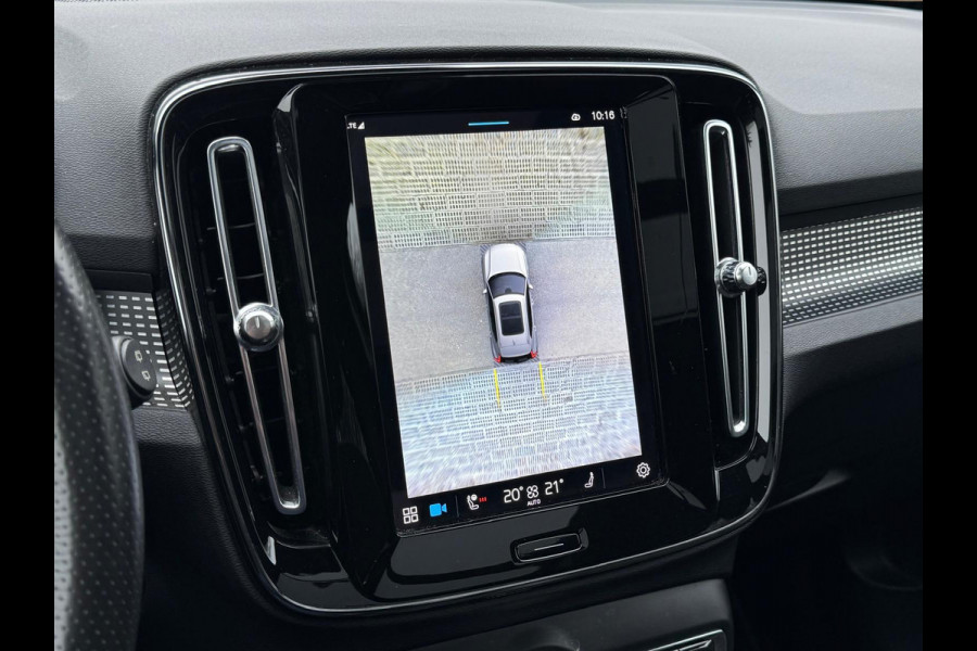 Volvo XC40 Recharge P8 AWD 408 pk R-Design, panoramadak, vele opties, afn. trekhaak, 1 e eigenaar, NL auto met nap