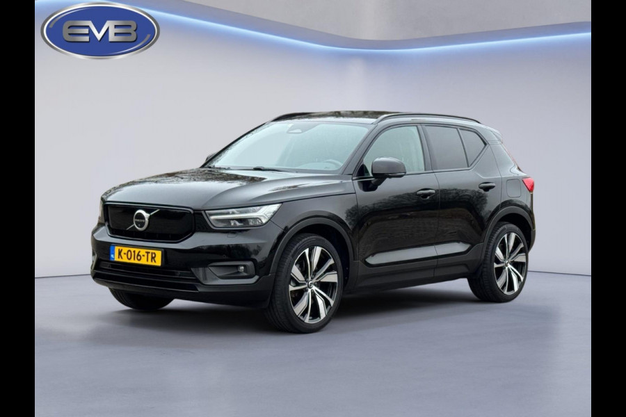 Volvo XC40 Recharge P8 AWD 408 pk R-Design, panoramadak, vele opties, afn. trekhaak, 1 e eigenaar, NL auto met nap