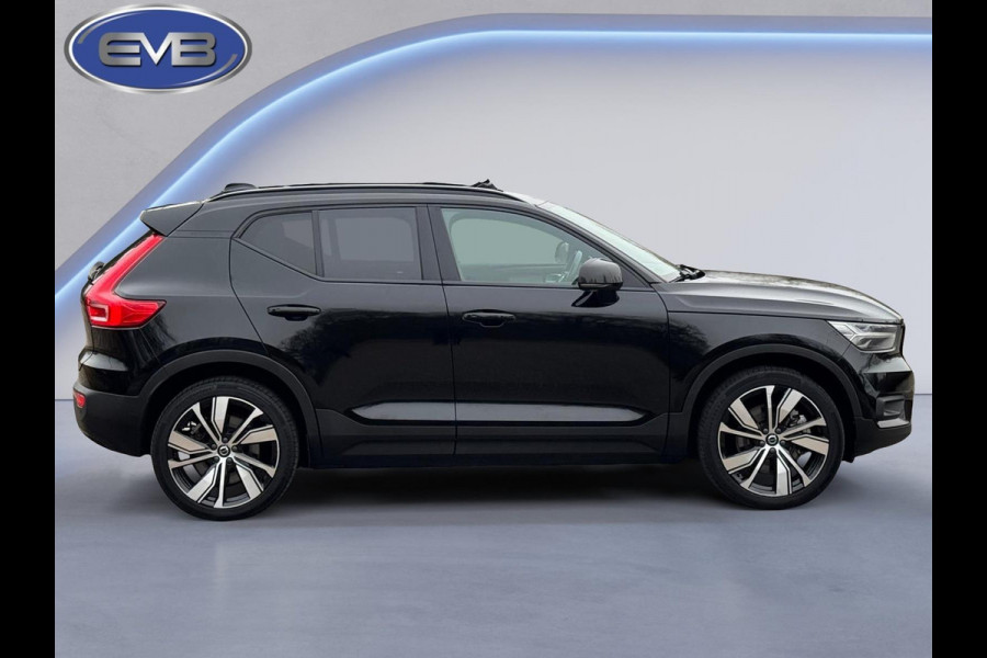 Volvo XC40 Recharge P8 AWD 408 pk R-Design, panoramadak, vele opties, afn. trekhaak, 1 e eigenaar, NL auto met nap