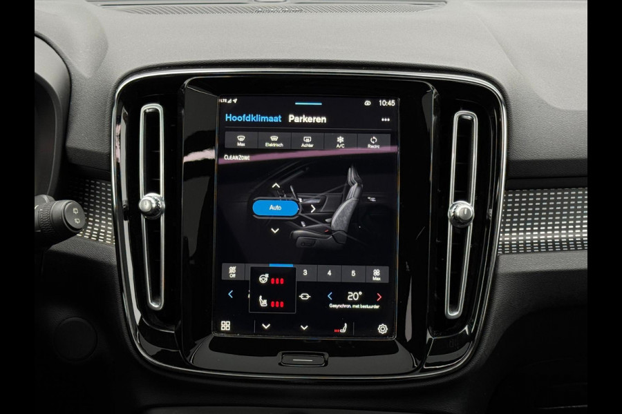 Volvo XC40 Recharge P8 AWD 408 pk R-Design, panoramadak, vele opties, afn. trekhaak, 1 e eigenaar, NL auto met nap