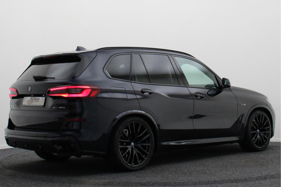 BMW X5 xDrive45e High Executive Panoramadak, Laser, 360° Camera, Head-Up, H&K, ACC, Luchtvering, 22"