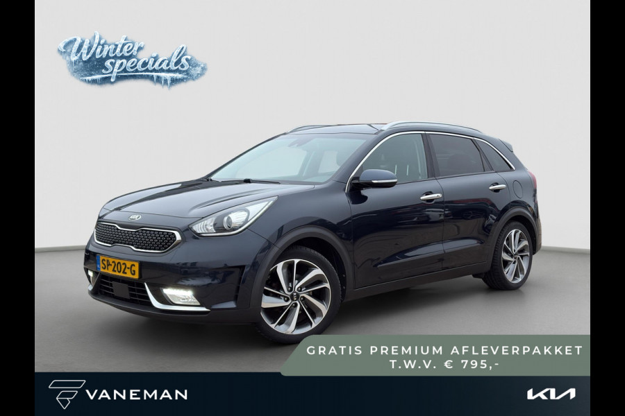 Kia Niro 1.6 GDi Hybrid ExecutiveLine Automaat | Stoelverwarming & Koeling | Navi | Cruise | Camera | Elektrische Stoelen | Trekhaak | Sensoren |