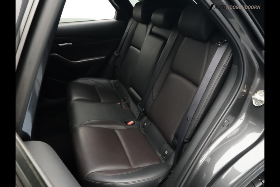 Mazda CX-30 2.0 e-SkyActiv-X M Hybrid Luxury (SCHUIFDAK,KEYLESS,360 CAMERA,ADAPTIVE CRUISE,TREKHAAK,DODEHOEK,BOSE,HEAD UP DISPLAY)