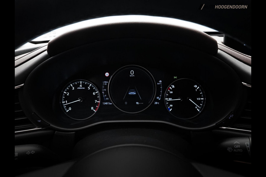 Mazda CX-30 2.0 e-SkyActiv-X M Hybrid Luxury (SCHUIFDAK,KEYLESS,360 CAMERA,ADAPTIVE CRUISE,TREKHAAK,DODEHOEK,BOSE,HEAD UP DISPLAY)