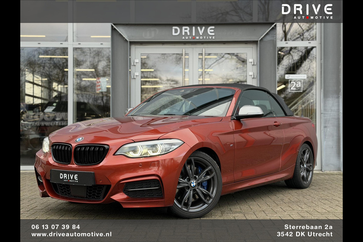 BMW 2 Serie Cabrio M240i High Ex. M-Sport Plus |Full Option|Orgineel NL|Dealer onderhouden