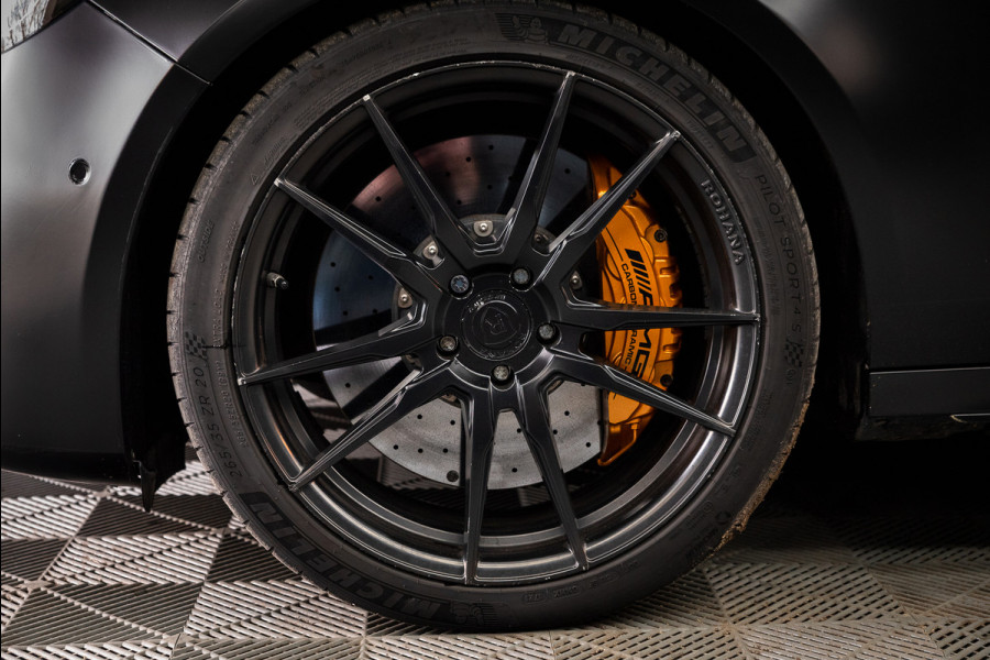 Mercedes-Benz E-Klasse AMG 63 S 4MATIC Premium Plus / Keramisch / Downpipes / Burmester / PPF / Pano / Luchtv. / Alarm / stoelverw/koeling / Mat wrap /  Vol optie