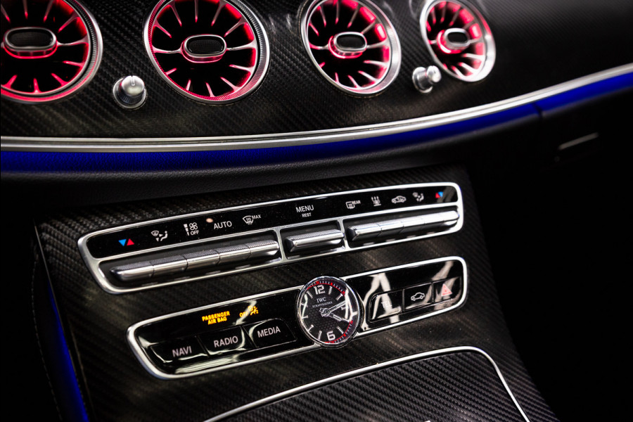 Mercedes-Benz E-Klasse AMG 63 S 4MATIC Premium Plus / Keramisch / Downpipes / Burmester / PPF / Pano / Luchtv. / Alarm / stoelverw/koeling / Mat wrap /  Vol optie