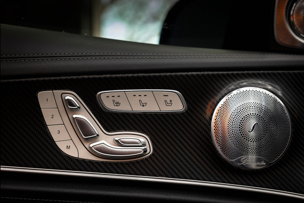 Mercedes-Benz E-Klasse AMG 63 S 4MATIC Premium Plus / Keramisch / Downpipes / Burmester / PPF / Pano / Luchtv. / Alarm / stoelverw/koeling / Mat wrap /  Vol optie