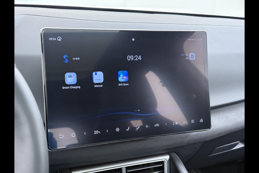 BYD ATTO 2 Boost 45 kWh DIRECT LEVERBAAR | Volledige BYD Fabrieksgarantie t/m 11-2030 of 150.000 km | Stoel & Stuurverwarming | Adaptieve Cruise | 360° Camera | Panoramadak | Dodehoekassistent | Origineel NL Auto