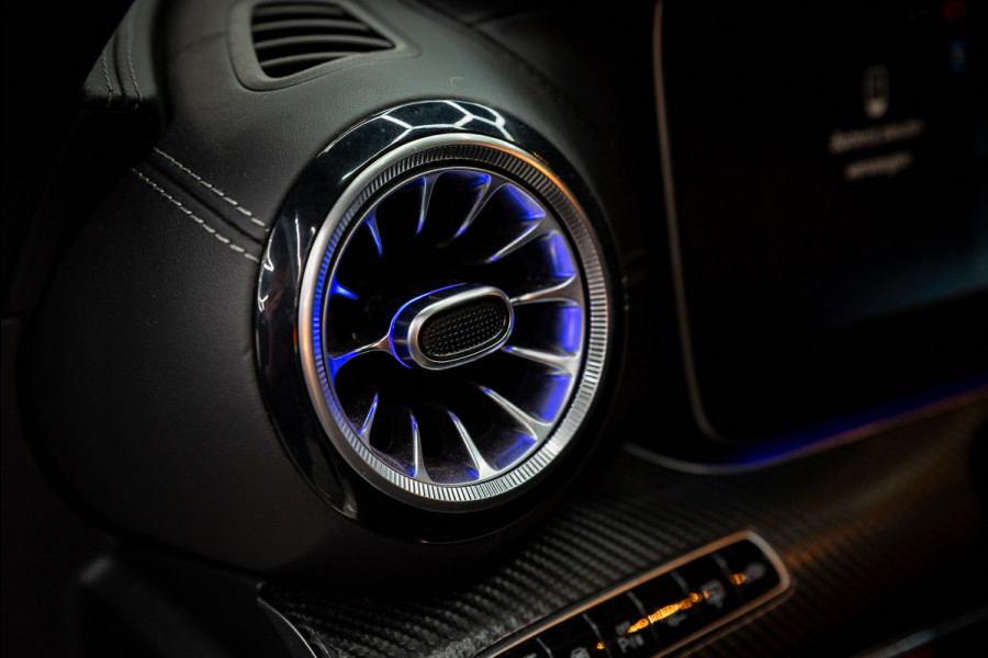 Mercedes-Benz E-Klasse AMG 63 S 4MATIC Premium Plus / Keramisch / Downpipes / Burmester / PPF / Pano / Luchtv. / Alarm / stoelverw/koeling / Mat wrap /  Vol optie