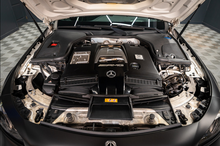 Mercedes-Benz E-Klasse AMG 63 S 4MATIC Premium Plus / Keramisch / Downpipes / Burmester / PPF / Pano / Luchtv. / Alarm / stoelverw/koeling / Mat wrap /  Vol optie
