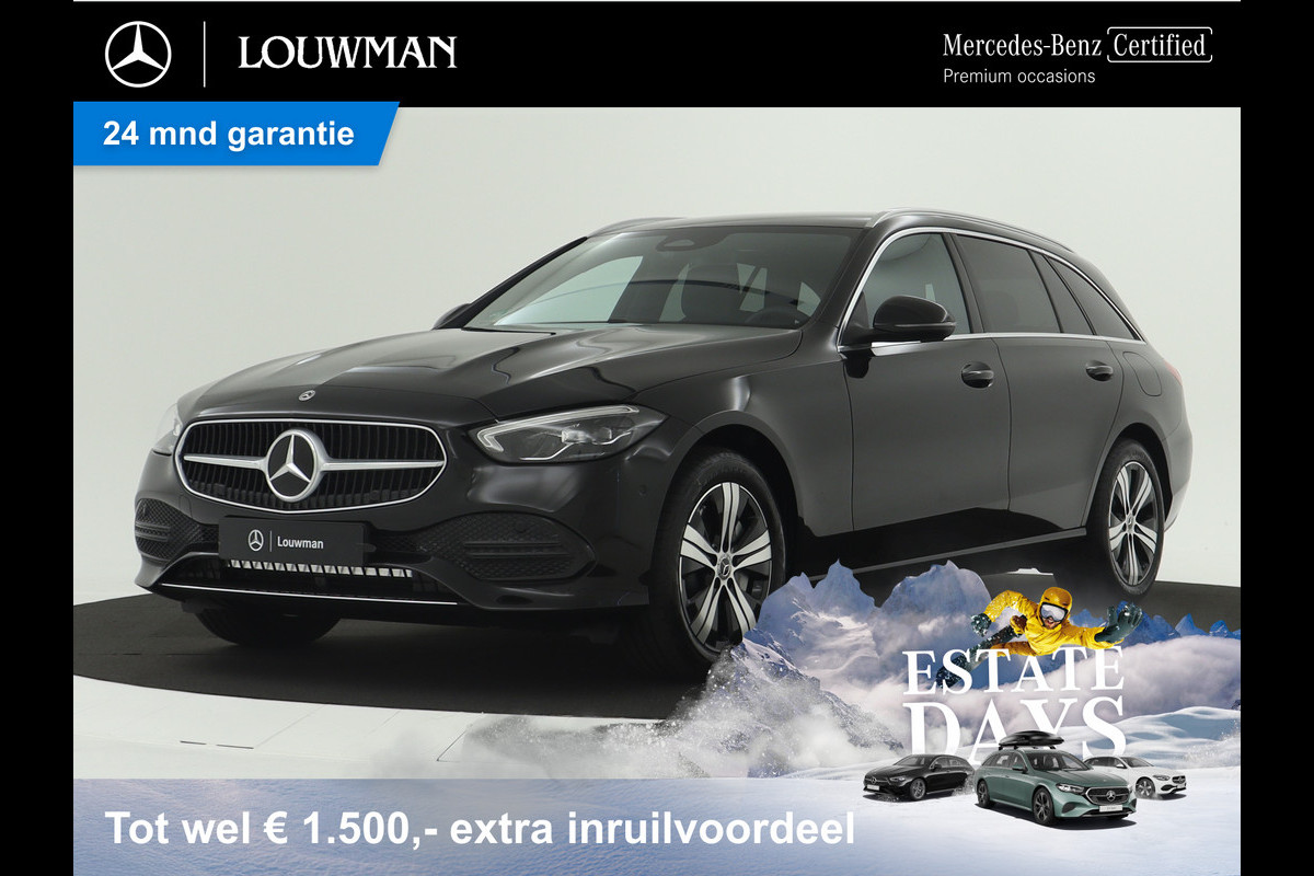 Mercedes-Benz C-Klasse Estate 300 e Star Edition luxury | Trekhaak | Parkeerpakket met achteruitrijcamera | EASY PACK achterklep | USB-pakket | Antidiefstalpakket GUARD 360° Plus | High-performance led-koplampen |