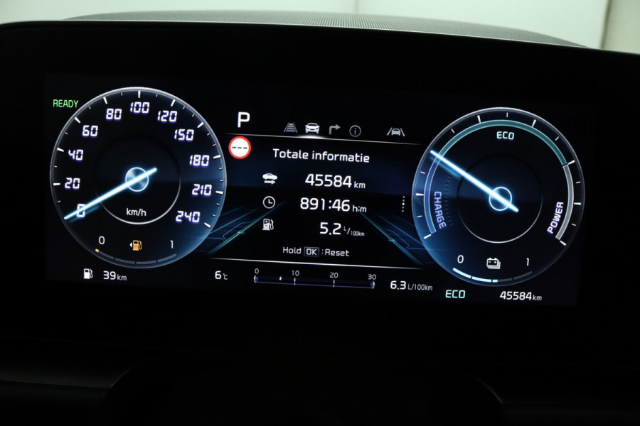 Kia Niro Launch Edition Apple Carplay/Android Auto - Cruise Control - Navigatie - Stoel/Stuur Verwarming - Stoel Verkoeling - Trekhaak - Fabrieksgarantie tot 09-2029
