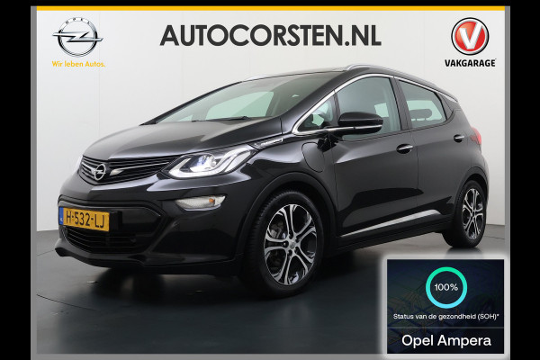 Opel Ampera-E 65kWh SOH 100% Leer Stuur+Stoelverwarming Camera Ecc Adap.Cruise Apple Carplay Android Auto Pdc Bose®-Sound Innovation Business  Autom.Inparkeren Dodehoek BTMS Assistent Lane Assist Lmv 17" Isofix Led Rijstrooksensor Keyless Xenon Wifi Origineel Nederlandse Auto, licht van gewicht, -en zeer energie-efficient!